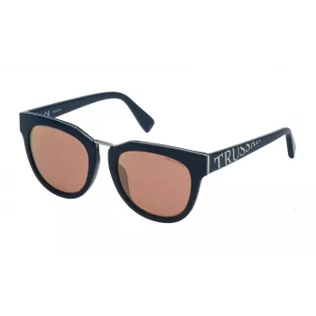 TRUSSARDI Naiste Päikeseprillid STR180527T9R Pruun Havana Ruut 52 mm
