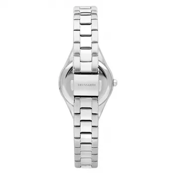 TRUSSARDI Naiste T-Light Kvartskell R2453157511 30mm Hõbedane Roostevaba Teras