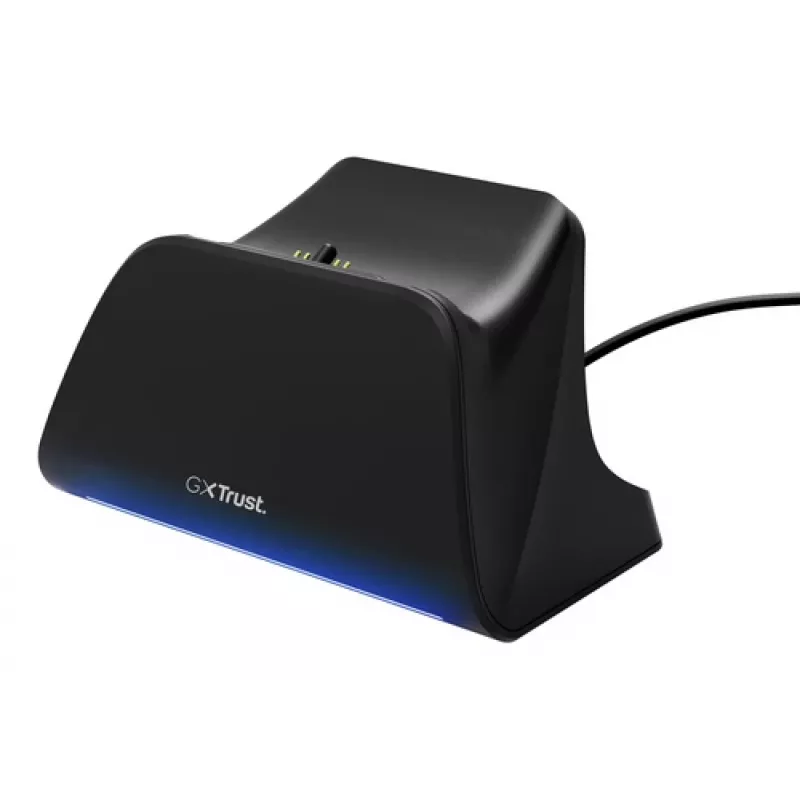 Trust GXT255W Laadimisdokk PS5 DualSense kontrollerile - Must