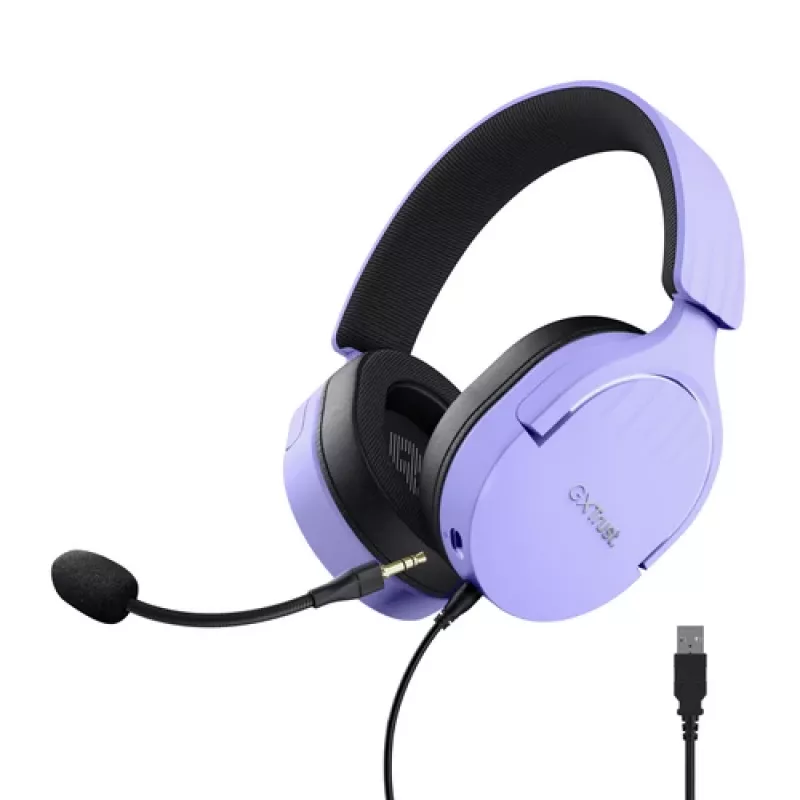 Trust GXT490P Fayzo 7.1 USB Headset Purple