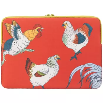 TUCANO SCHIZZO ümbris MacBook Air 15 tollisele / sülearvutitele 13-14 tolli, Fauna Galline oranž