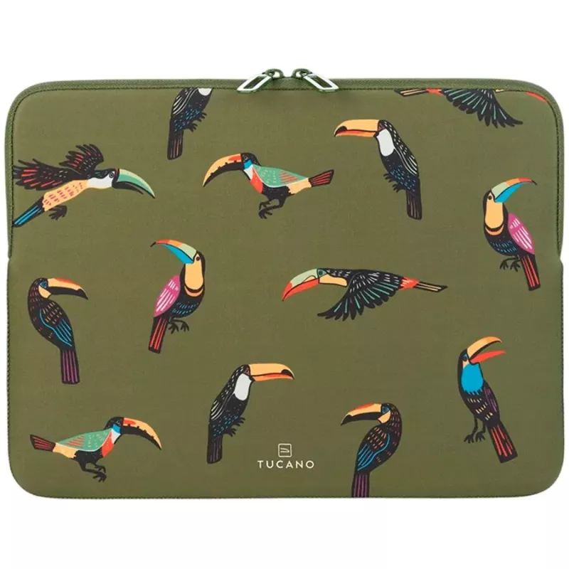 Tucano Tucani Second Skin sülearvuti ümbris 15-16-tollistele sülearvutitele, neopreen, roheline BFTUC401516-V