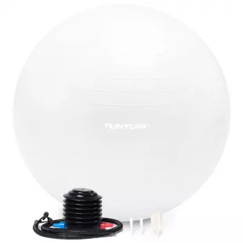 Tunturi võimlemispall 75 cm, valkjas, purunemiskindel
