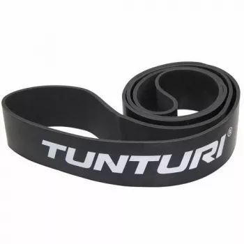 Tunturi Power Band eriti tugev vastupanukumm, 104 cm x 6,4 cm, must