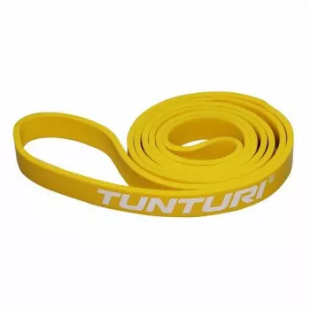 Tunturi Power Band Light vastupanulint - kollane - 104 x 2.2 cm