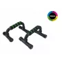 Tunturi Push Up Bar - Must, 2 tk komplekt, terasraamiga ja ergonoomiliste PVC-vahtkäepidemetega