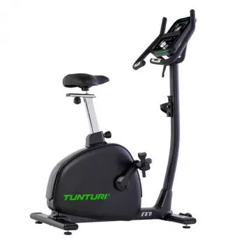 Tunturi Signature E60 Püstine Velotrenažöör Elektromagnetilise Takistusega, 32 Taset, 14 kg Hooratas, Bluetooth-ühenduvus, 5.5-tolline LCD-ekraan, 150 kg Kasutajakaal