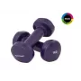 Tunturi Vinyl Hantlid 1 kg Lilla – 2 tk komplekt