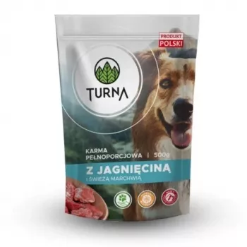 TURNA märg koeratoit lambalihaga – 500 g purk