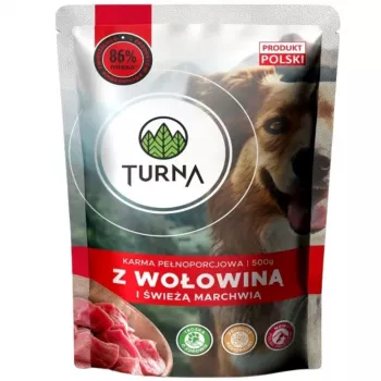 TURNA veiselihaga märg koeratoit 500g