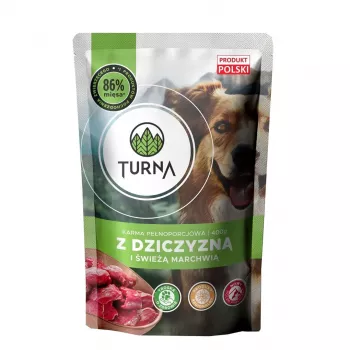 TURNA ulukilihaga – märg koeratoit – 400g