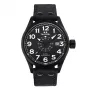 TW STEEL VS41-Volante meeste kvartskell 45mm musta numbrilaud ja nahkrihm