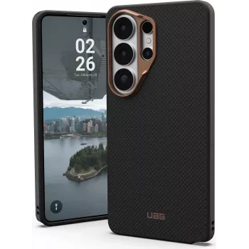UAG Urban Armor Gear FIBR ARMR Magnetmooduliga ümbris Samsung Galaxy S26 Ultra jaoks, must/pruun