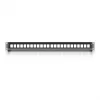 Ubiquiti Blank Keystone Patch Panel 24 Port for UniFi Rack-Mount Equipment 1U