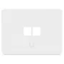 Ubiquiti UACC-WP-KEYSTONE-H-2P Universaalne Keystone seinapaneel (2-pakk) – valge, ühekordne, ABS