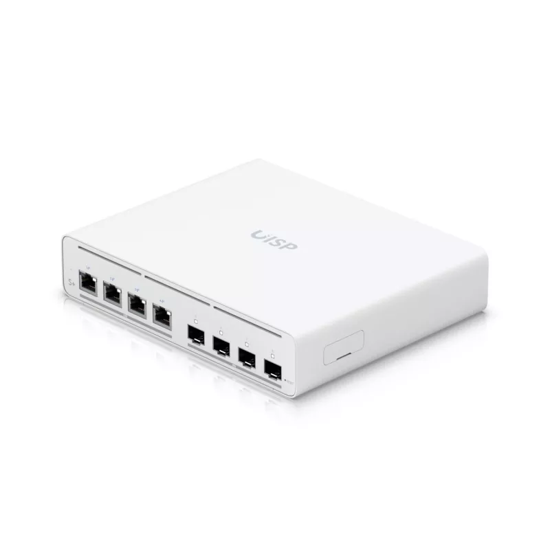 Ubiquiti UISP-S-PLUS-EU 8-porti 2.5GbE PoE++ lüliti 10G SFP+ üleslingiga, 200W eelarvega