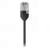 Ubiquiti UniFi Outdoor Cat6A Patch-kaabel 12m must UACC-Cable-Patch-Outdoor-C6A-12M-BK