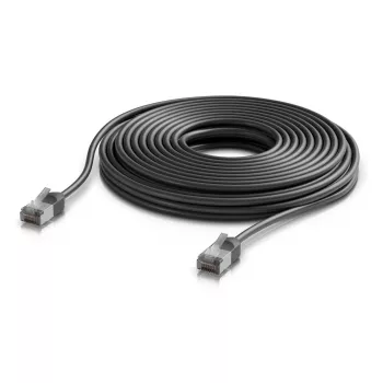 Ubiquiti UniFi Outdoor Cat6A Patch-kaabel 12m must UACC-Cable-Patch-Outdoor-C6A-12M-BK