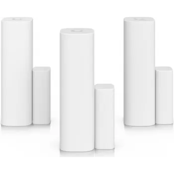 Ubiquiti UniFi SuperLink Entry Sensor (3-Pack) USL-Entry-3 – Traadita BLE magnetkontaktiandur UniFi Protect jaoks, CR2032 patarei, siseruumidesse, valge