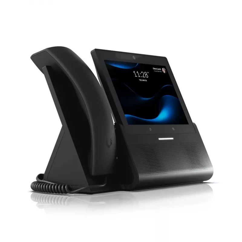 Ubiquiti UniFi Talk UTP-G3-Touch-Enterprise VoIP puuteekraaniga lauatelefon, must, Wi-Fi