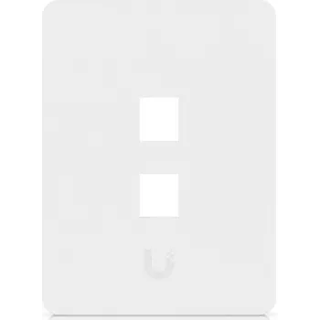 Ubiquiti universaalne keystone seinapaneel, puhas, kohandatav viimistlus, 2-port vertikaalne (UACC-WP-KEYSTONE-V-2P)