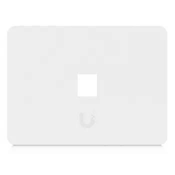 Ubiquiti Universaalne Keystone seinaplaat – Ühekordne, 1-port, valge (UACC-WP-KEYSTONE-H-1P)