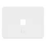 Ubiquiti Universaalne Keystone seinaplaat – Ühekordne, 1-port, valge (UACC-WP-KEYSTONE-H-1P)