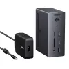 UGREEN 14-in-1 USB-C dokkimisjaam kahe DisplayPorti, HDMI, 100W PD, Gigabit Etherneti, SD/TF-kaardilugejate ja 3,5 mm helipistikuga