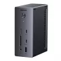 UGREEN 14-in-1 USB-C dokkimisjaam kahe DisplayPorti, HDMI, 100W PD, Gigabit Etherneti, SD/TF-kaardilugejate ja 3,5 mm helipistikuga