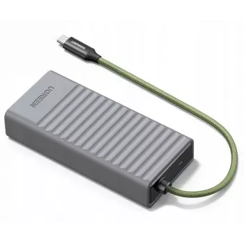 UGREEN 2-in-1 USB 3.0 SD/microSD-kaardilugeja hoiukarbiga, hall