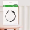 UGREEN 3.5mm kõrvaklappide jagaja kaabel AUX Y-jagaja 25cm Must (20816)