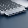 UGREEN 60559 USB-C dokkimisjaam 9-in-1 jaotur 4K HDMI, 3x USB 3.0, Gigabit Ethernet, SD/MicroSD, 100W PD, hõbedane