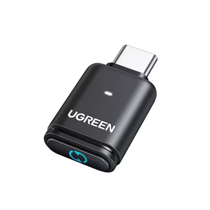 UGREEN BT501 USB-C Bluetooth 5.3 Audio Adapter with aptX Transmitter - Black
