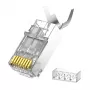 UGREEN Cat 7 varjestatud RJ45 modulaarne pistik, 10 tk