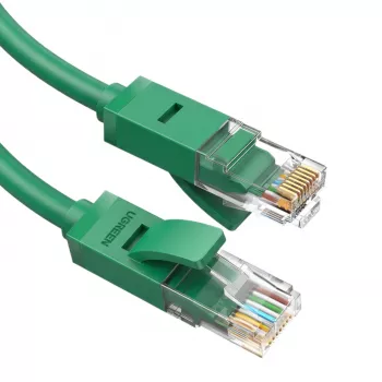 UGREEN Cat6 Etherneti kaabel 1m Roheline – 1Gbps, 250MHz, RJ45