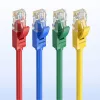 UGREEN Cat6 UTP Ethernet-kaabel 2M punane – 10Gbps kiire RJ45 võrgukaabel