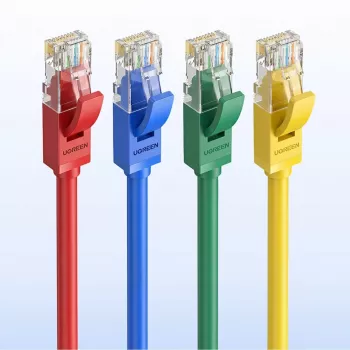 UGREEN Cat6 UTP Ethernet-kaabel 2M punane – 10Gbps kiire RJ45 võrgukaabel