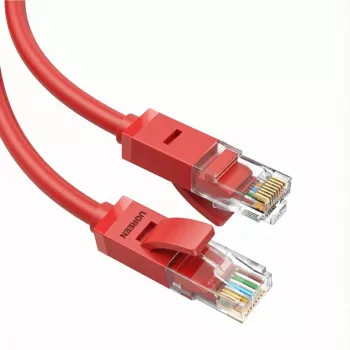 UGREEN Cat6 UTP Ethernet-kaabel 2M punane – 10Gbps kiire RJ45 võrgukaabel