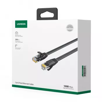 UGREEN Cat6 UTP Ethernet Patch Cable RJ45, 15 m, must