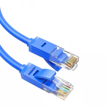 UGREEN Cat6 UTP lame Ethernet-kaabel 1m sinine - 10Gbps 250MHz RJ45 võrguühenduskaabel