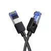 UGREEN Cat8 nailonist punutud Ethernet-kaabel - 40Gbps modulaarsete pistikutega - 5m