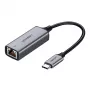 UGREEN CM199-50737 Type-C Gigabit Ethernet adapter - hõbedane
