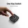 UGREEN CM217-50966 2-in-1 kahesuunaline 4K HDMI lüliti - must