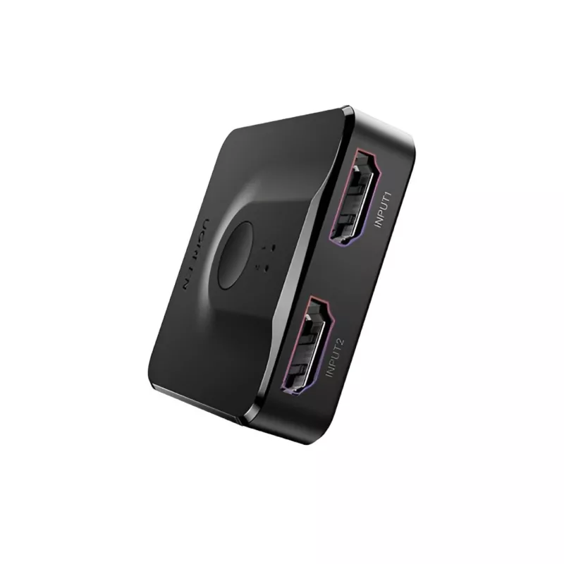 UGREEN CM217-50966 2-in-1 kahesuunaline 4K HDMI lüliti - must