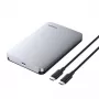 UGREEN CM300 2,5-tolline USB Type-C kõvaketta korpus - hõbedane