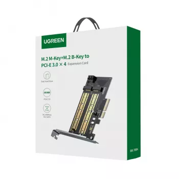 UGREEN CM302 M.2 NVMe PCIe 3.0 x4 adapterkaart