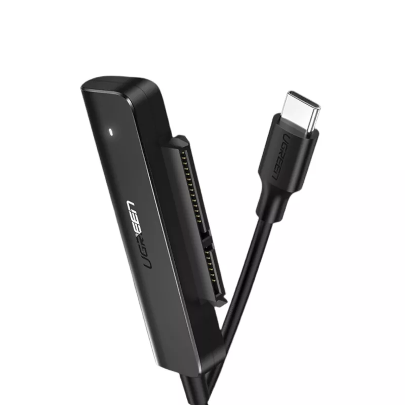 UGREEN CM321 USB-C to 2.5 inch SATA HDD/SSD muundurkaabel 5Gbps must
