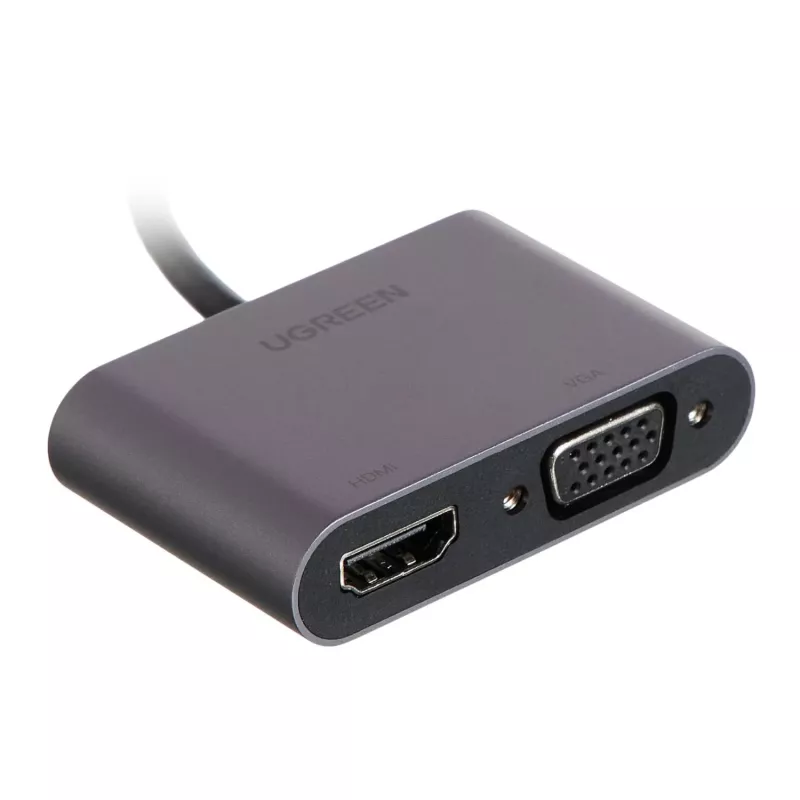 UGREEN CM449 USB-A HDMI + VGA 1080P kuvaadapter