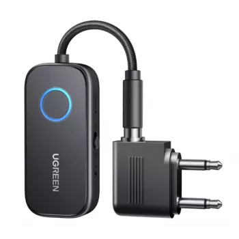 UGREEN CM672 Bluetooth 5.3 Transmitter & Receiver Adapter with aptX HD, Low Latency, USB-C, 3.5mm AUX