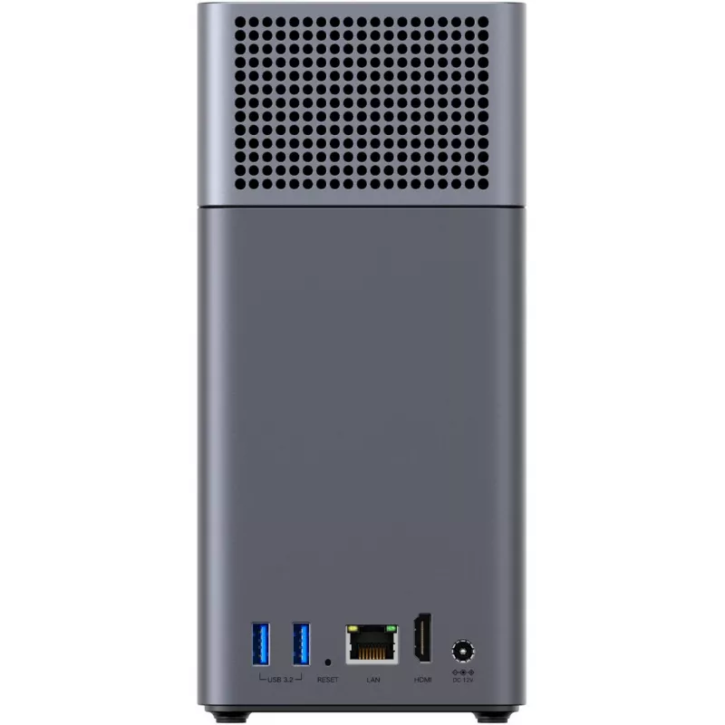 UGREEN DH2300 + 2x 6 TB Seagate IronWolf HDD komplekt (must)